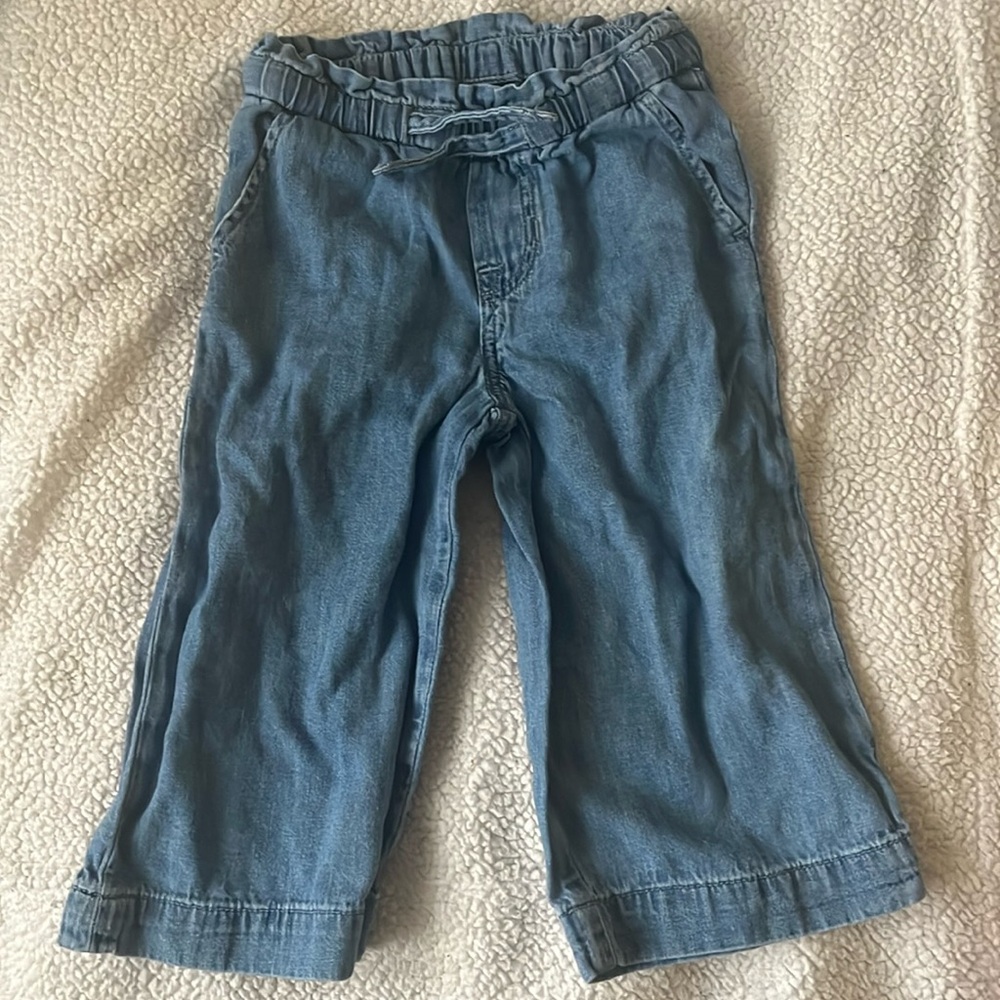 Baby Gap Light Blue Wide Leg Jeans Toddler Girl 2T